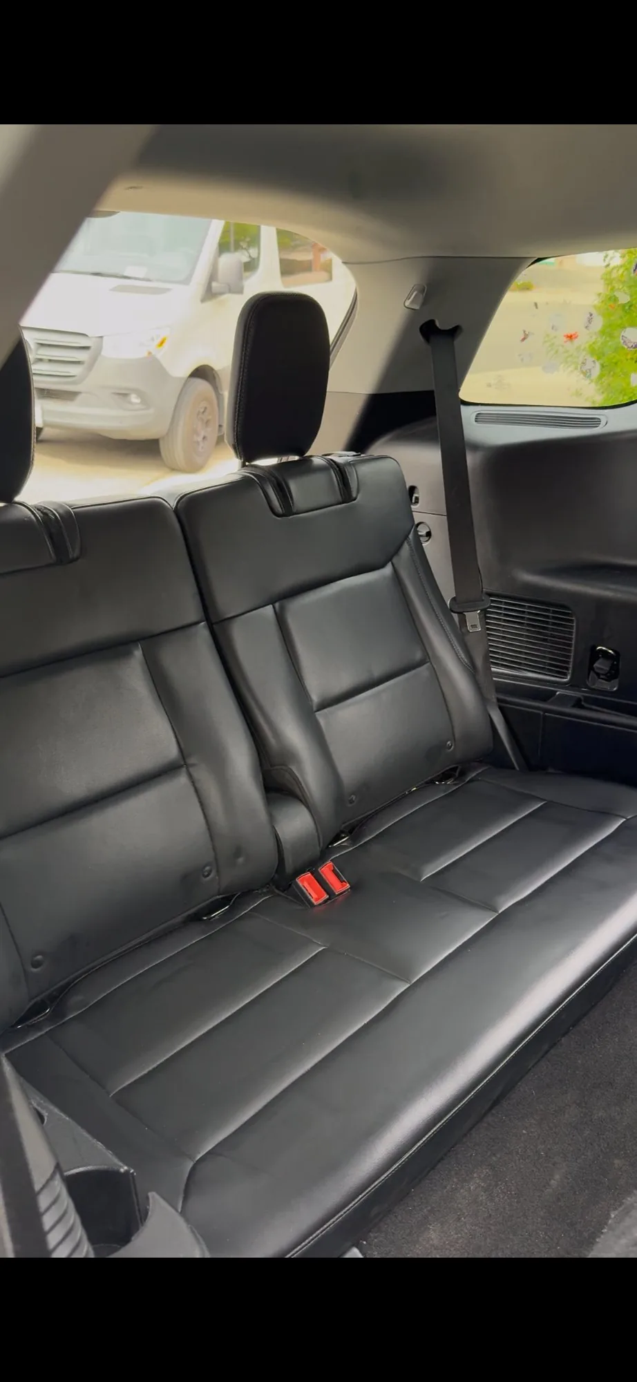 Clean leather interior after detail