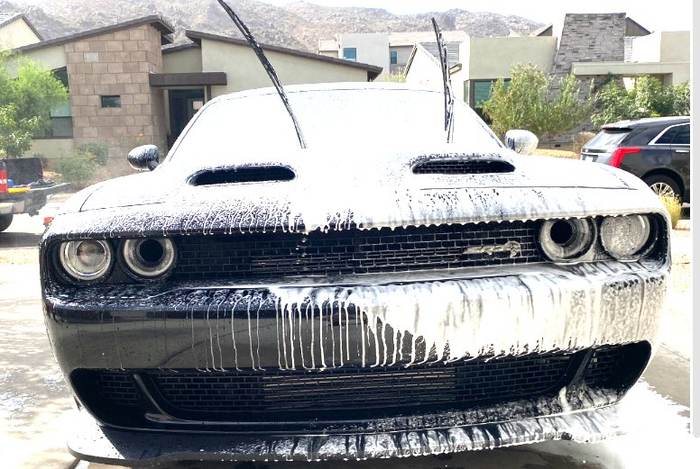 Dodge Challenger foam
